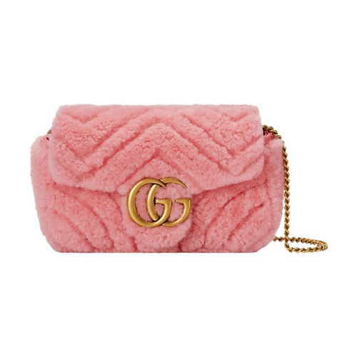 

GUCCI Сумка Marmont Shearling Shoulder Bag, Сумка Marmont Shearling Shoulder Bag