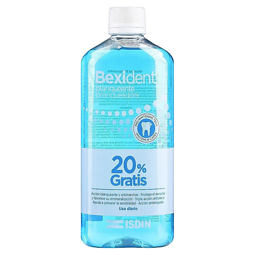  ISDIN Средство для ухода за полостью рта Bexident Whitening Mouthwash 500