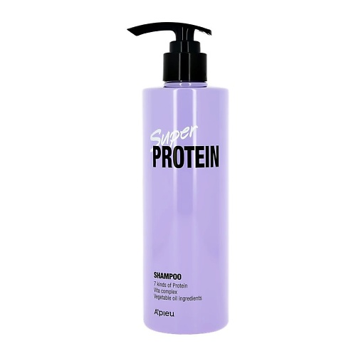

A'PIEU Шампунь для волос SUPER PROTEIN восстанавливающий 490.0, Шампунь для волос SUPER PROTEIN восстанавливающий