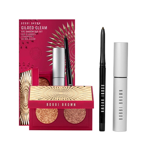 

BOBBI BROWN Набор для макияжа глаз Gilded Gleam Eye Shadow Duo Set, Набор для макияжа глаз Gilded Gleam Eye Shadow Duo Set