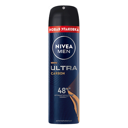 NIVEA MEN Дезодорант-антиперспирант спрей ULTRA Carbon