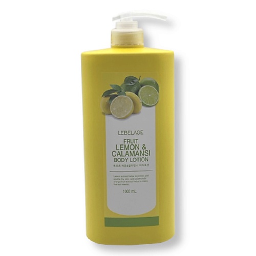 

LEBELAGE Лосьон для тела с лимоном и каламанси FRUIT LEMON & CALAMANSI BODY 1000.0, Лосьон для тела с лимоном и каламанси FRUIT LEMON & CALAMANSI BODY
