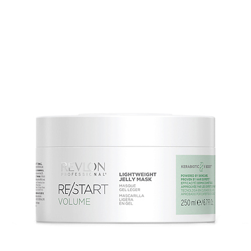 

REVLON PROFESSIONAL Неутяжеляющая маска-желе Restart Volume Lightweight Jelly Mask, Неутяжеляющая маска-желе Restart Volume Lightweight Jelly Mask