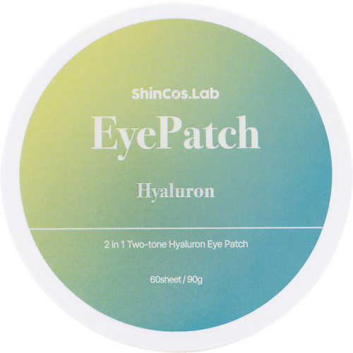

SHINCOS.LAB Гидрогелевые патчи с гиалуроновой кислотой и экстрактом розы EyePatch Hyaluron, Гидрогелевые патчи с гиалуроновой кислотой и экстрактом розы EyePatch Hyaluron