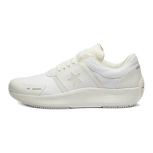 

CONVERSE Кроссовки Run Star O Cushioning Wear-Resistant Low-Top Casual Shoes Womens White Gray, Кроссовки Run Star O Cushioning Wear-Resistant Low-Top Casual Shoes Womens White Gray