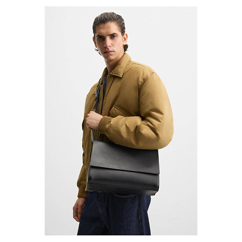 

ZARA Сумка с плечевым ремнем и клапаном, Сумка с плечевым ремнем и клапаном