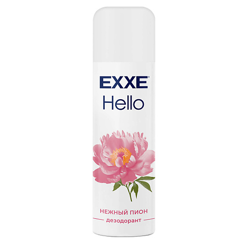 

EXXE ДЕЗОДОРАНТ "HELLO" НЕЖНЫЙ ПИОН (СПРЕЙ), ДЕЗОДОРАНТ "HELLO" НЕЖНЫЙ ПИОН (СПРЕЙ)