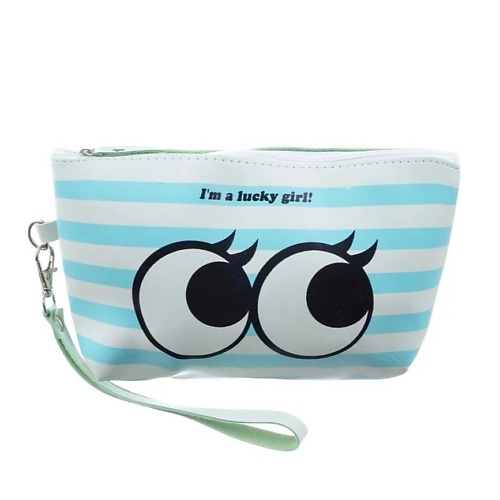 

ROMANTIC COLOR Косметичка белая с надписями, Косметичка белая с надписями