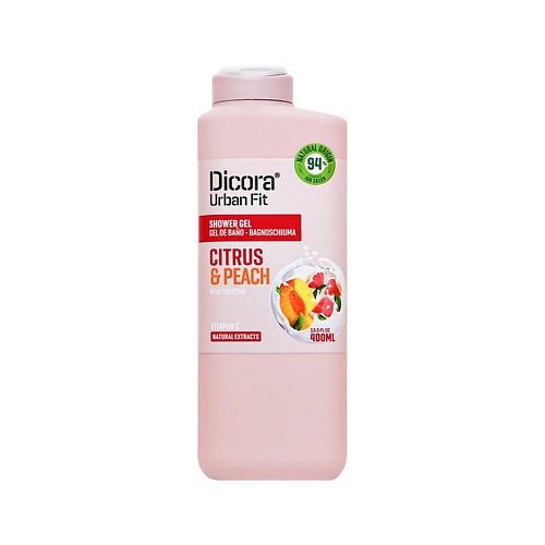 

DICORA URBAN FIT Гель для душа Цитрусы и персик 400.0, Гель для душа Цитрусы и персик