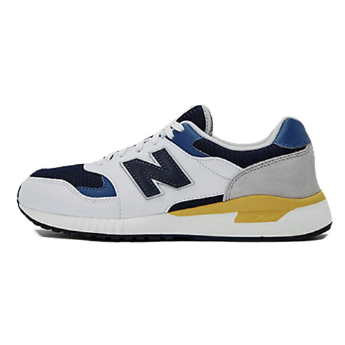 

NEW BALANCE Кроссовки 574 White/Yellow/Blue, Кроссовки 574 White/Yellow/Blue