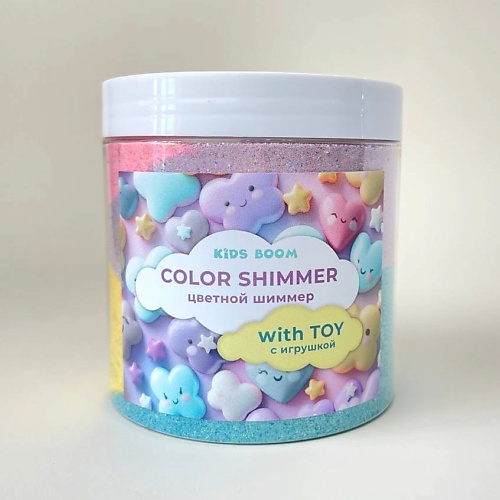 ECOLIVE Шиммер для ванны многоцветный с игрушкой бабл-гам 850₽