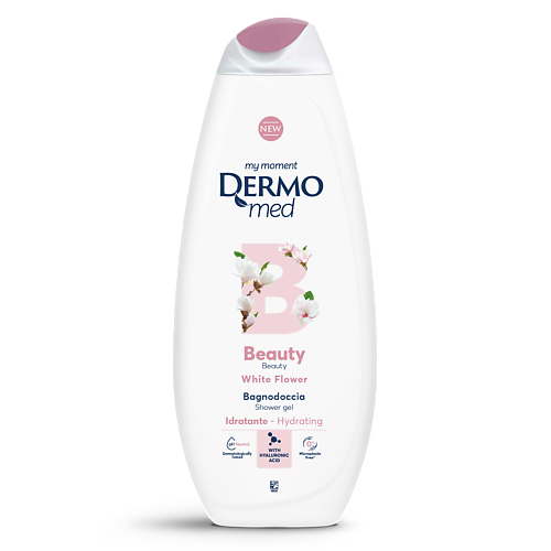 

DERMOMED Гель для душа с белым цветком BEAUTY, Гель для душа с белым цветком BEAUTY