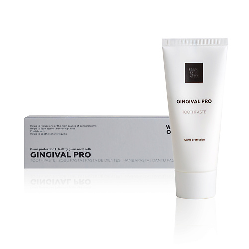 

WO OM Зубная паста с хлоргексидином 0,12% Gingival Pro, противовоспалительная и антибактериальная, Зубная паста с хлоргексидином 0,12% Gingival Pro, противовоспалительная и антибактериальная