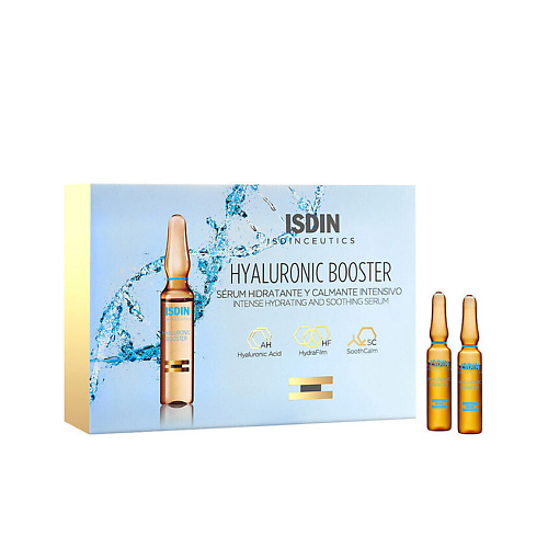 

ISDIN Ампулы для лица Isdinceutics hyaluronic booster, Ампулы для лица Isdinceutics hyaluronic booster