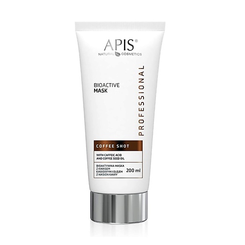 

APIS NATURAL COSMETICS Биоактивная маска COFFEE SHOT с кофейной кислотой и маслом кофейных косточек, Биоактивная маска COFFEE SHOT с кофейной кислотой и маслом кофейных косточек