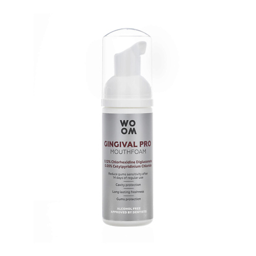 

WO OM Лечебная пенка с хлоргексидином Gingival Pro, противовоспалительная и антибактериальная, Лечебная пенка с хлоргексидином Gingival Pro, противовоспалительная и антибактериальная