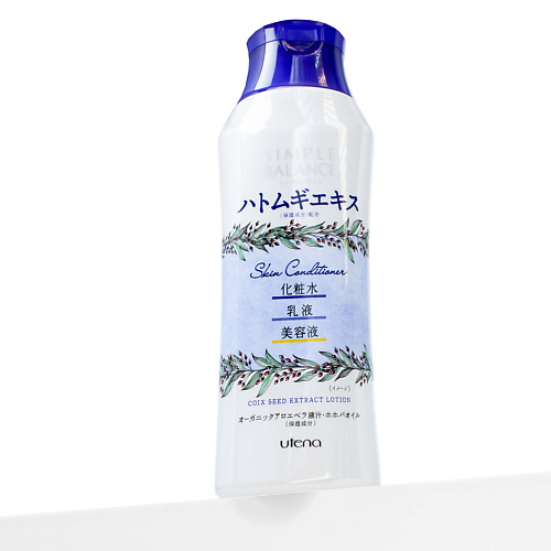 

UTENA "Simple Balance" Увлажняющий лосьон для лица 3 в 1 с экстрактом семян коикса 220.0, "Simple Balance" Увлажняющий лосьон для лица 3 в 1 с экстрактом семян коикса