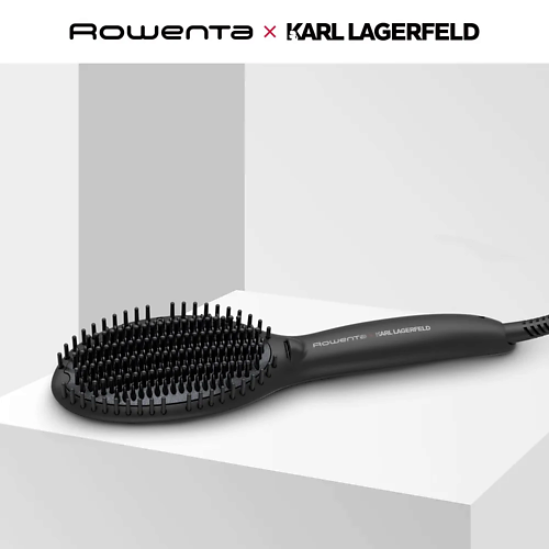 

ROWENTA Электрическая расческа-выпрямитель Rowenta Karl Lagerfeld CF582LF0, Электрическая расческа-выпрямитель Rowenta Karl Lagerfeld CF582LF0