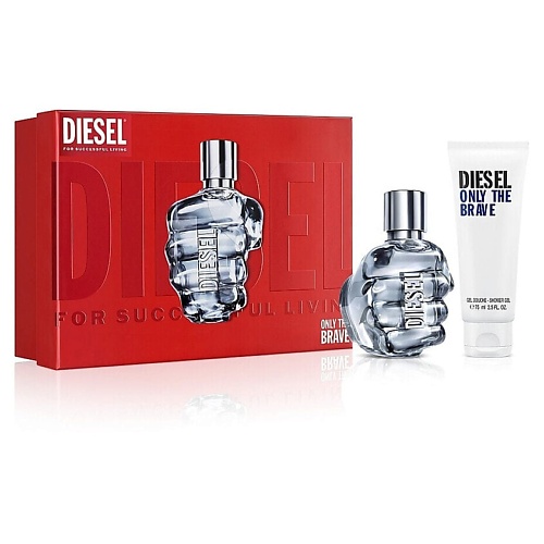 

DIESEL Парфюмерный набор Туалетная вода Only The Brave+Гель для душа, Парфюмерный набор Туалетная вода Only The Brave+Гель для душа