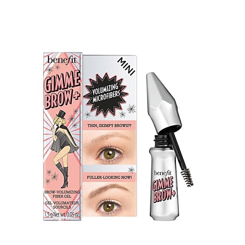 

BENEFIT Гель для объема бровей с микроволокнами Gimme Brow+,мини версия, Гель для объема бровей с микроволокнами Gimme Brow+,мини версия