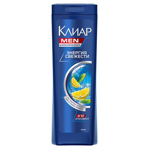 

CLEAR КЛИАР Шампунь MEN Энергия свежести, КЛИАР Шампунь MEN Энергия свежести