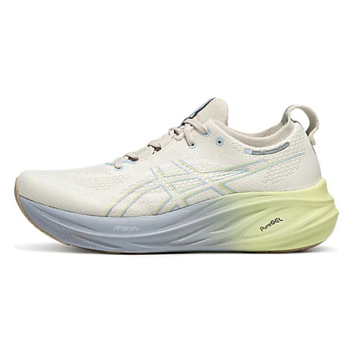 

ASICS Кроссовки GEL-NIMBUS 26 Cushioning Low-Top Trail Running Running Shoes Men's Beige Blue, Кроссовки GEL-NIMBUS 26 Cushioning Low-Top Trail Running Running Shoes Men's Beige Blue