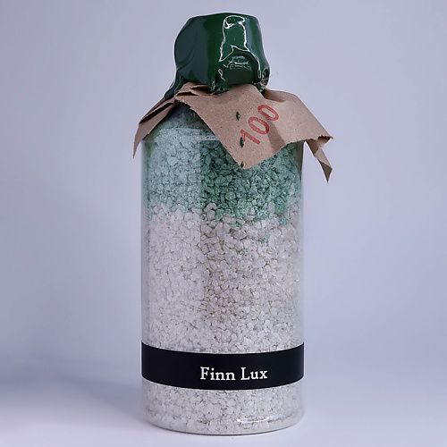 Соли для ванны FINNLUX Соль для ванны морская, мерцающая с шиммером «Еловая» 600.0