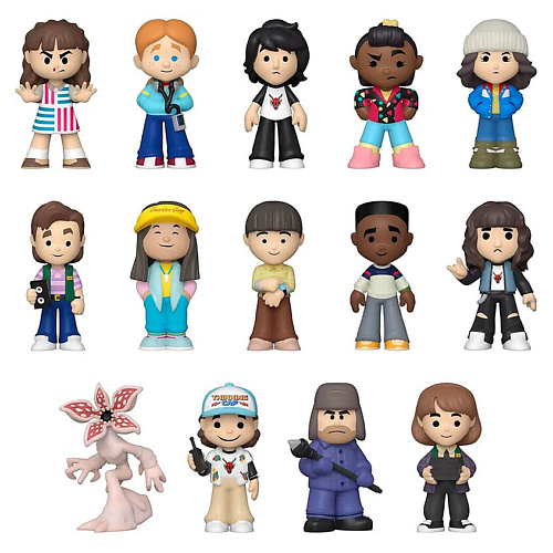 

FUNKO Фигурка Stranger Things Mistery Minis, рандомный выбор, 1шт, 7см, Фигурка Stranger Things Mistery Minis, рандомный выбор, 1шт, 7см