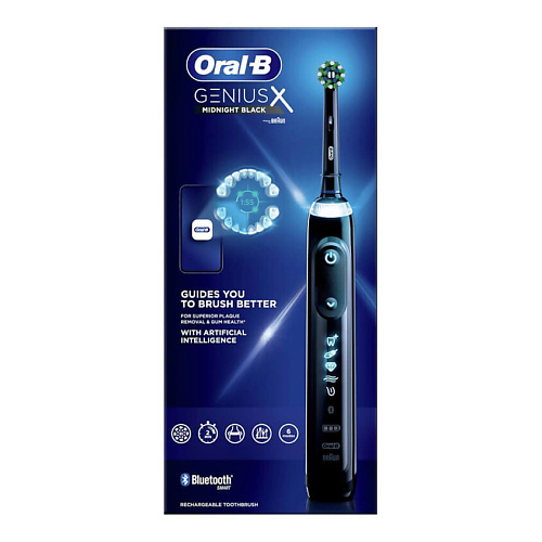 

ORAL-B Электрическая зубная щетка Genius X, Электрическая зубная щетка Genius X