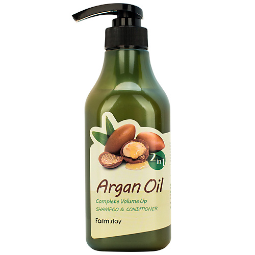

FARMSTAY Шампунь-кондиционер с aргановым маслом Argan Oil Shampoo & Conditioner, Шампунь-кондиционер с aргановым маслом Argan Oil Shampoo & Conditioner