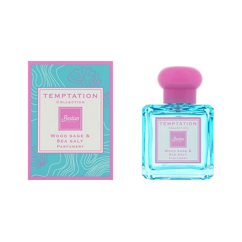 

BESTIES Парфюмерная вода TEMPTATION wood sage & sea salt (жен.), Парфюмерная вода TEMPTATION wood sage & sea salt (жен.)