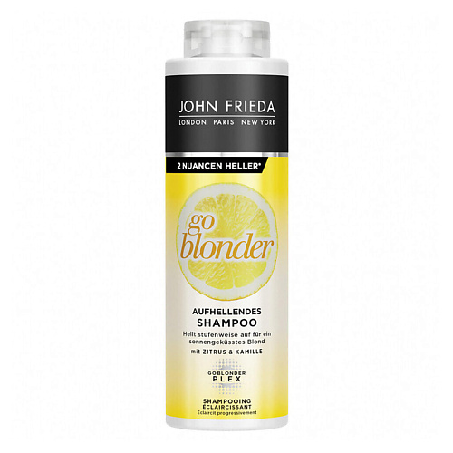 

JOHN FRIEDA Осветляющий шампунь Sheer Blonde Go Blonder Shampoo, Осветляющий шампунь Sheer Blonde Go Blonder Shampoo