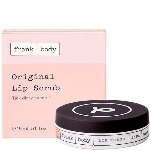 

FRANK BODY Скраб для губ Lip Scrub Original, Скраб для губ Lip Scrub Original