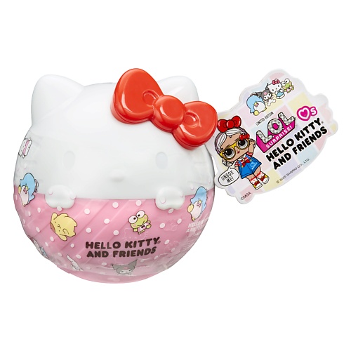 

LOL SURPRISE Кукла в шаре Hello Kitty & Friends с аксессуарами, Кукла в шаре Hello Kitty & Friends с аксессуарами