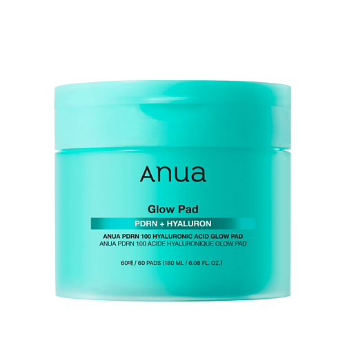 

ANUA Пэды увлажняющие с PDRN и гиалуроновой кислотой PDRN HYALURONIC GLOW PAD, Пэды увлажняющие с PDRN и гиалуроновой кислотой PDRN HYALURONIC GLOW PAD