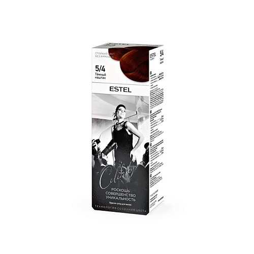 Краска для волос ESTEL PROFESSIONAL Краска-уход для волос без аммиака Celebrity