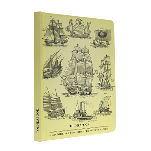 

ТОЧКАБУК Блокнот в точку Корабли, формат А5, 72 листа, Блокнот в точку Корабли, формат А5, 72 листа