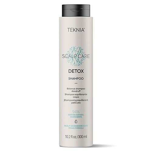 

LAKME Шампунь мицеллярный балансирующий от перхоти Teknia Scalp Care Detox Shampoo 300, Шампунь мицеллярный балансирующий от перхоти Teknia Scalp Care Detox Shampoo