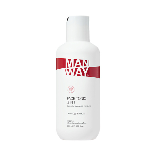 

MAN WAY Тоник для лица Face Tonic 3 In 1, Тоник для лица Face Tonic 3 In 1