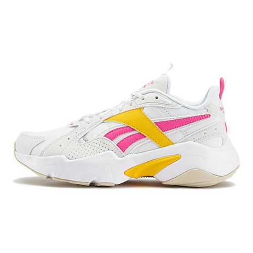 

REEBOK Кроссовки Reebok Turbo Restyle 'White Yellow Pink' Women's, Кроссовки Reebok Turbo Restyle 'White Yellow Pink' Women's