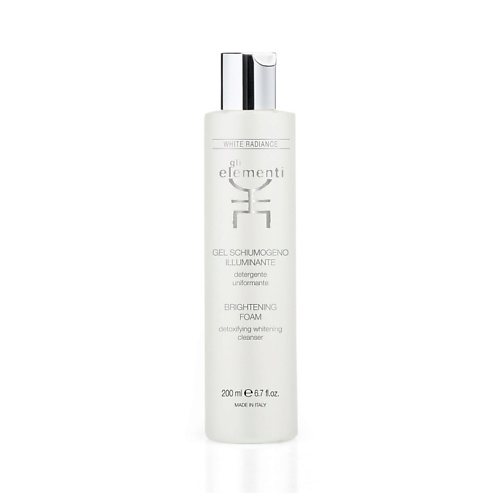 Пенка для умывания GLI ELEMENTI Пенка для лица очищающая Brightening Foam