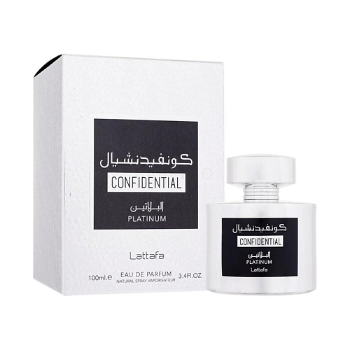 

LATTAFA Парфюмерная вода Confidential Platinum, Парфюмерная вода Confidential Platinum