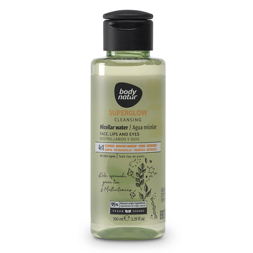 Мицеллярная вода BODY NATUR Мицеллярная вода Superglow Cleansing Micellar Water