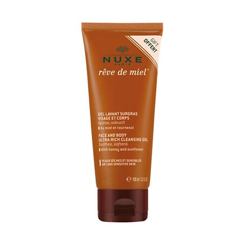 

NUXE Гель для лица и тела Rêve de Miel Face & Body Ultra‑Rich, Гель для лица и тела Rêve de Miel Face & Body Ultra‑Rich