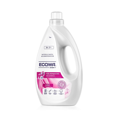 

ECQWA Гель-концентрат для стирки COLOR ЭКВА, Гель-концентрат для стирки COLOR ЭКВА
