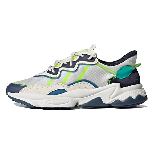 

ADIDAS ORIGINAL Кроссовки Ozweego Core White Signal Green, Кроссовки Ozweego Core White Signal Green
