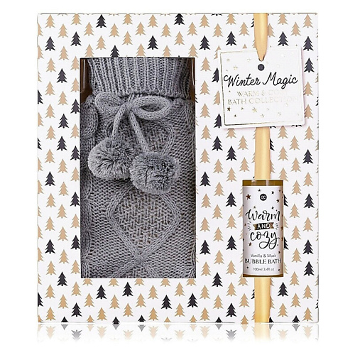 

ACCENTRA Подарочный набор Winter Magic с вязаными носочками, Подарочный набор Winter Magic с вязаными носочками