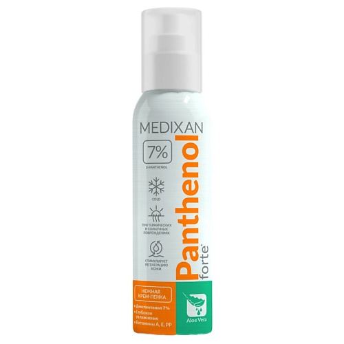 

MEDIXAN 5501 Пантенол 7% Forte NEW охлаждающий, 5501 Пантенол 7% Forte NEW охлаждающий