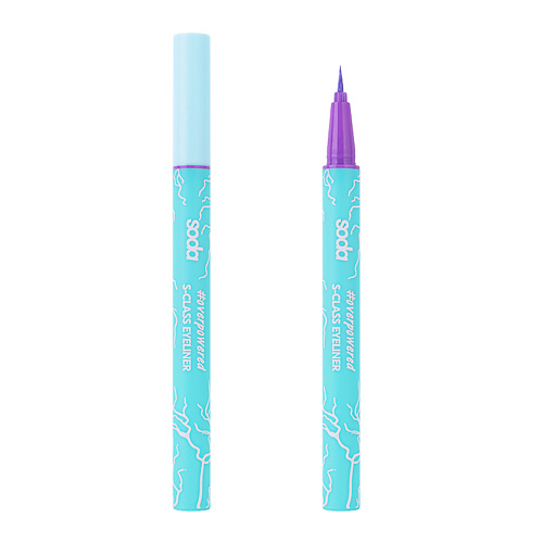 

SODA Подводка маркер с кисточкой S-CLASS #overpowered, Подводка маркер с кисточкой S-CLASS #overpowered