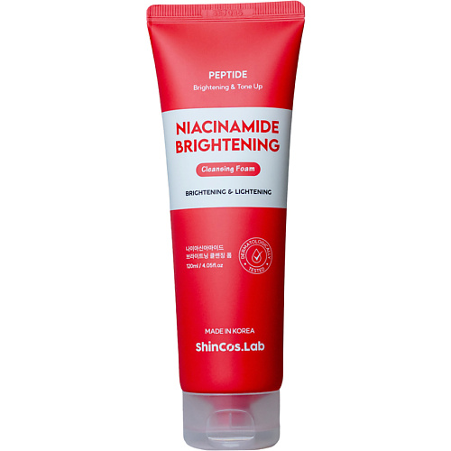 

SHINCOS.LAB Пенка для умывания с ниацинамидом Niacinamide Brightening Cleansing Foam, Пенка для умывания с ниацинамидом Niacinamide Brightening Cleansing Foam